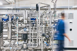 Anlagen- und Maschinenbau: Anlage in Betrieb Aufbereitung 