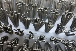 Anlagen- und Maschinenbau: Backblechputzmaschine, Detail Bürste 