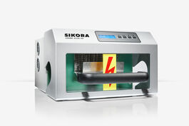 Messtechnik: Messgerät auf Weiß mit Spiegelung 