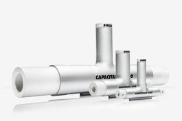 Messtechnik: Messgerät auf Weiß mit Spiegelung 