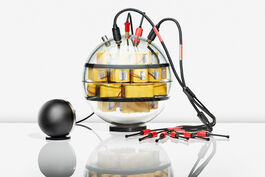 Offshore- und Meerestechnik: Vitrovex Unterwasser-Gehäuse auf Weiß 