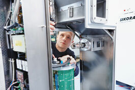 Messtechnik: Montage eines Messgeräts 